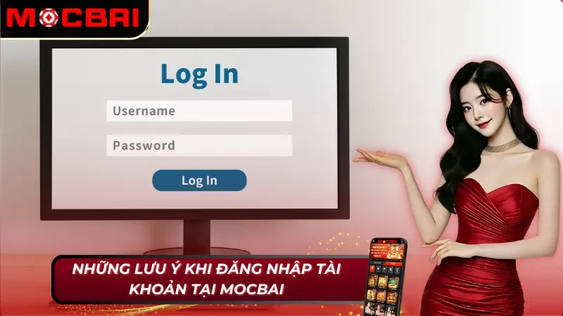 Những lưu ý trong cách đăng nhập tài khoản Mocbai